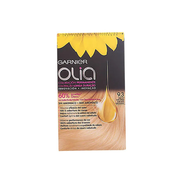 Garnier Olia Permanent Coloring 9,3 Blonde Très Clair Doré - Batty Beauty