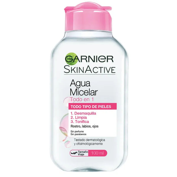 Garnier SkinActive Micellar Water All In 1 Travel Format 100ml - Batty Beauty