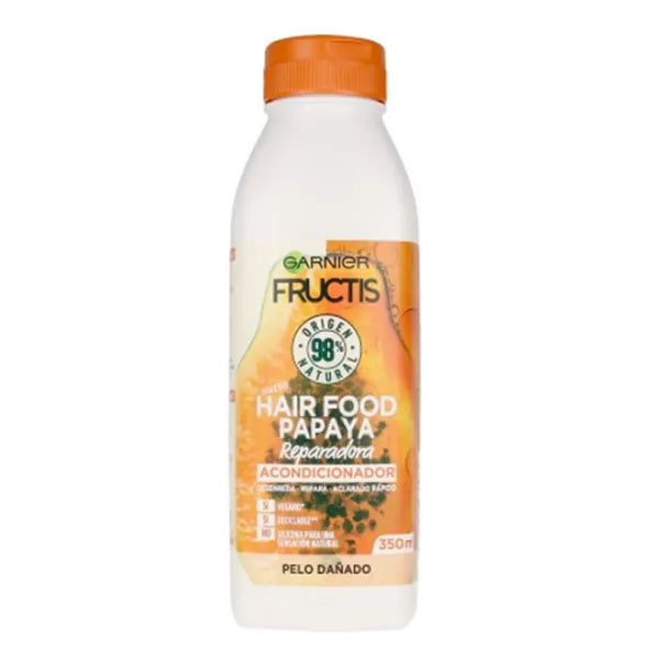 Garnier Fructis Hair Food Papaya Après-shampoing Réparateur 350ml - Batty Beauty
