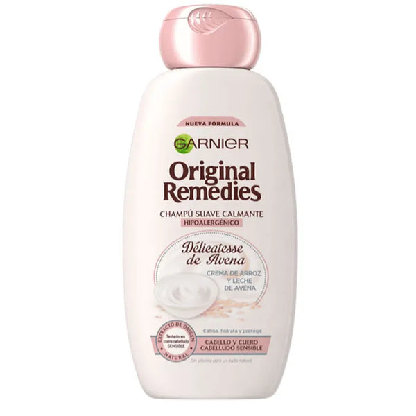 Garnier Original Remedies Delicatesse Moisturizing Shampoo 250ml - Batty Beauty