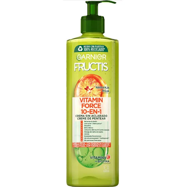 Garnier Fructis Vitamin Force No Rinse Cream 400ml - GARNIER