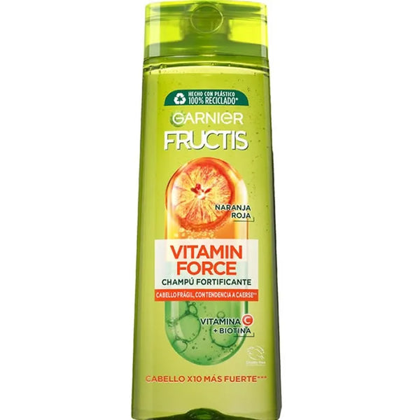 Garnier Fructis Vitamin Force Fortifying Shampoo 360ml - Batty Beauty
