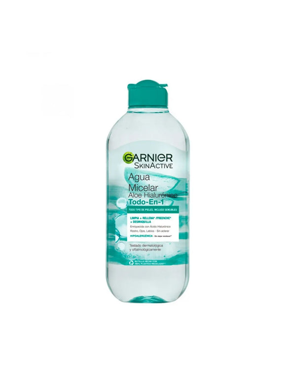 Garnier Skinactive Aloe Hialurónico Agua Micelar Todo En 1 400ml - Batty Beauty