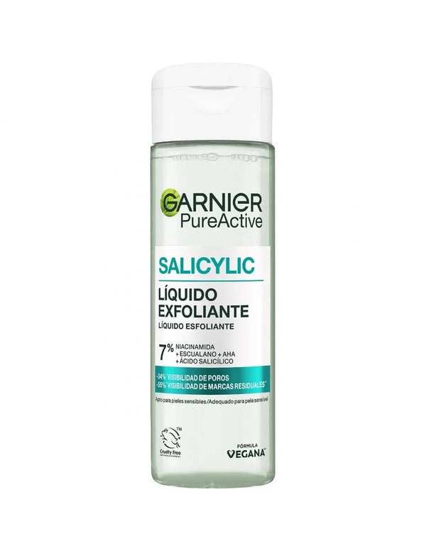 Garnier Pure Active Salicylic Líquido Exfoliante 120ml - Batty Beauty