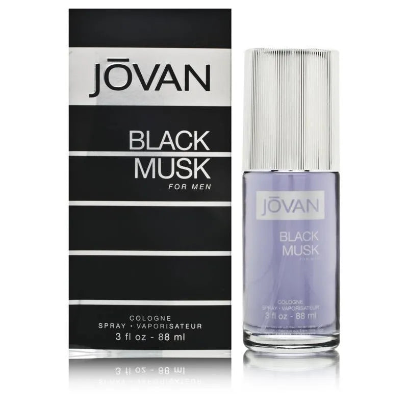 Jovan Black Musk Men Eau De Cologne Vaporisateur 88ml