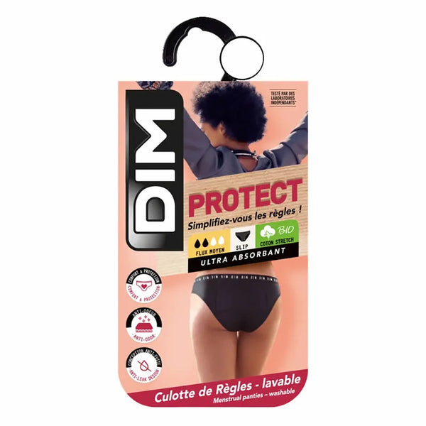 Dim Culotte Menstruelle Lavable Medium Flow 1U Taille 38/40 - Batty Beauty