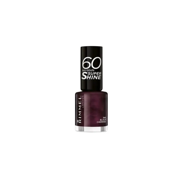 Rimmel London Rimmel 60 Seconds Super Shine 345 Black Cherries