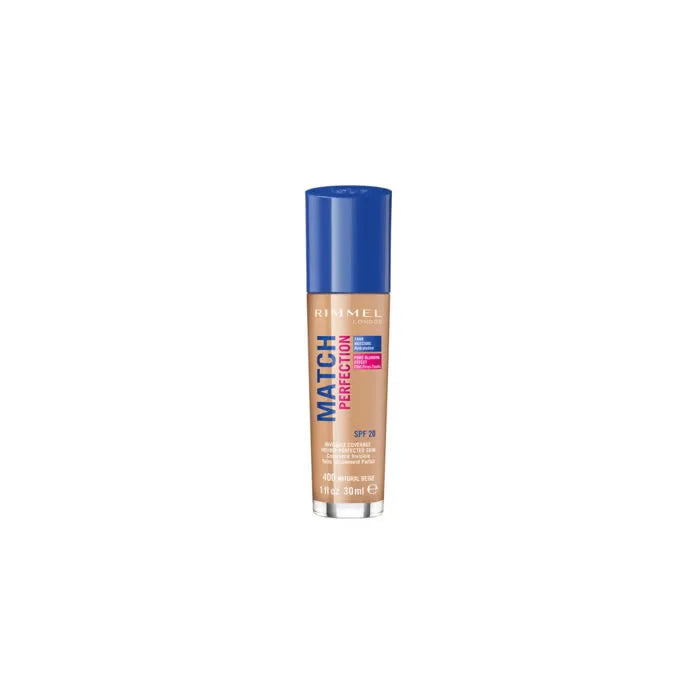 Rimmel London Rimmel Match Perfection Foundation Spf20 400 Natural Beige
