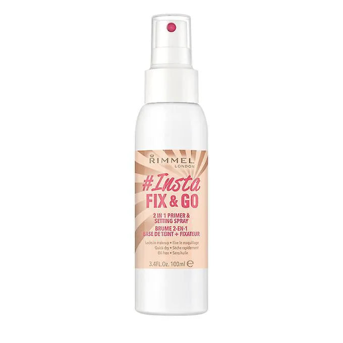 Rimmel London Lasting Finish Fix y Go 2 In 1 Primer and Setting 100