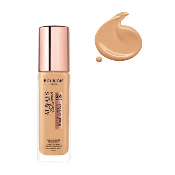 Bourjois Always Fabulous Foundation 24H Spf20 125 Ivory 30ml - Batty Beauty
