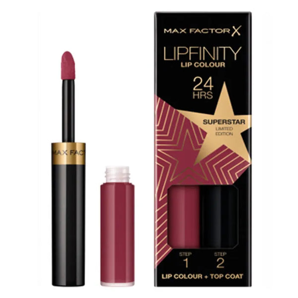 Max Factor Lipfinity Rising Stars 86 Superstar - Batty Beauty