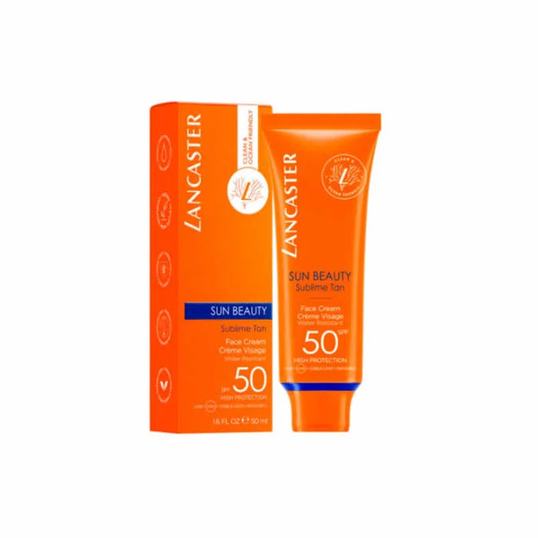 Lancaster Sun Beauty Sublime Tan Face Cream Spf50 50ml - Batty Beauty