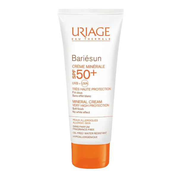Uriage Bariésun Crème Minérale Spf50+ 100ml - Batty Beauty