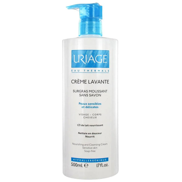 Uriage Crème Lavante Surgras Moussant Sans Savon - Batty Beauty