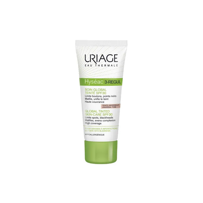 Uriage Hyséac 3-Regul Soin Global Teinté Spf30 Teinte Universelle