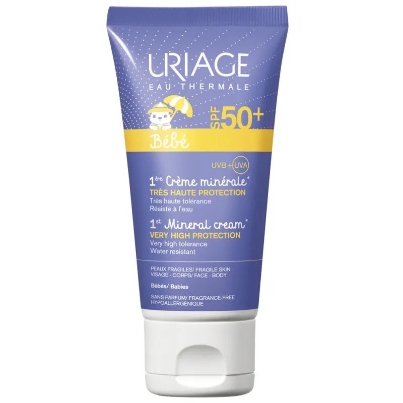 Uriage Baby Crème Minérale SPF50+