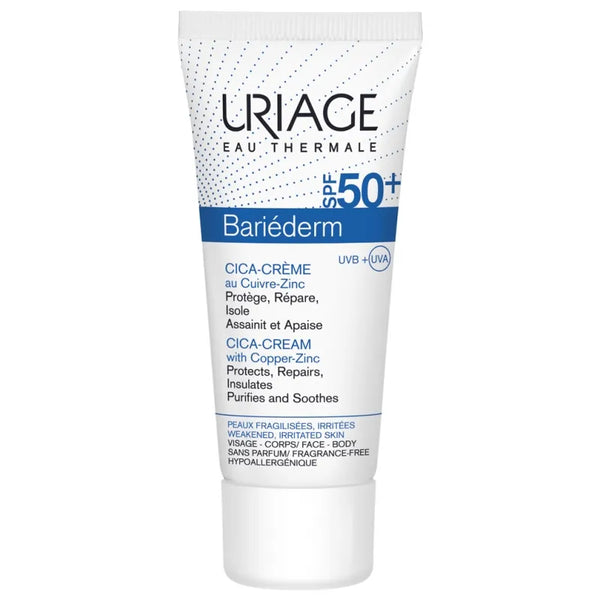 Uriage Bariéderm Cica-Cream Spf50+ 40ml - Batty Beauty