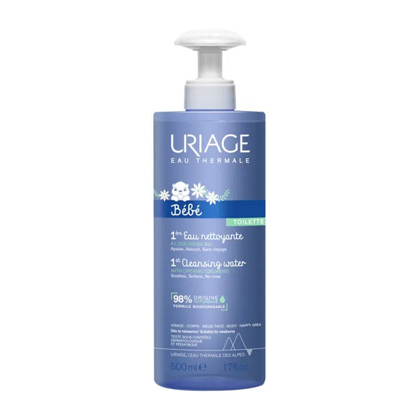 Uriage First Cleansing Water 500ml - Batty Beauty