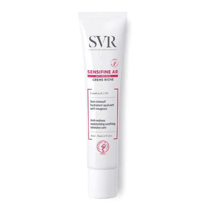 Svr Sensifine Ar Crème Riche Soin Intensif Hydratant Apaisant Anti-Rougeurs