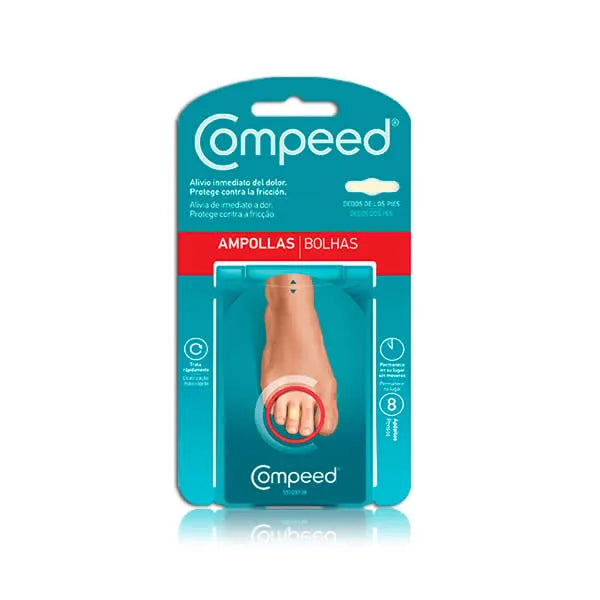 Compeed Pansement Ampoules Aux Orteils 8 Unités - Batty Beauty