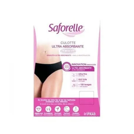 Saforelle Culotte Ultra Absorbante Taille S - Batty Beauty