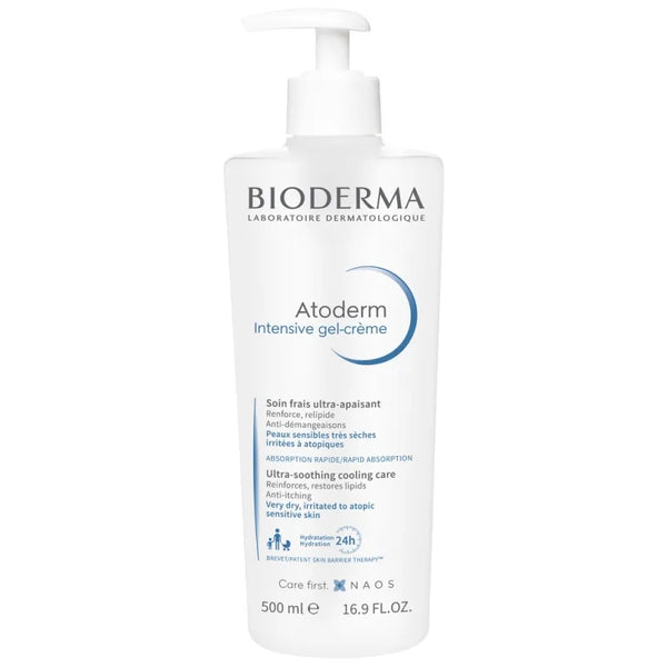 Bioderma Atoderm Intensive Gel Cream 500ml - Batty Beauty