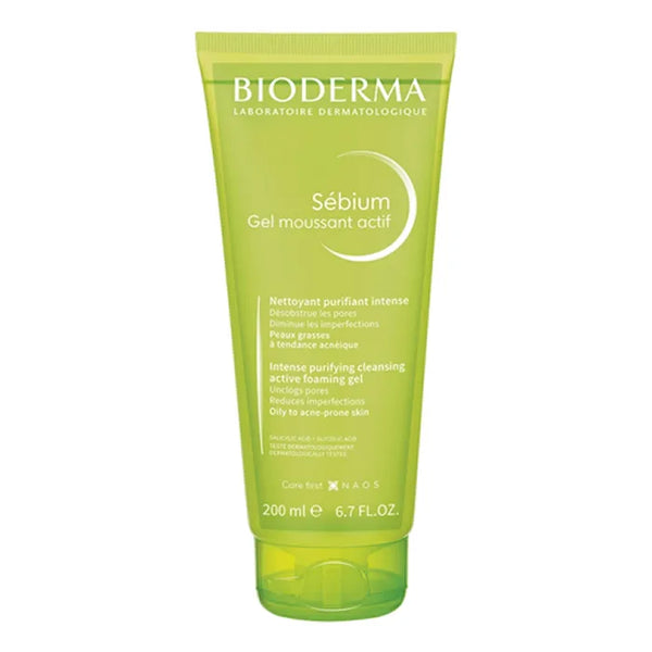 Bioderma Sébium Gel Moussant Actif 200ml - Batty Beauty