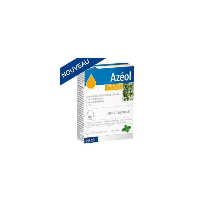 Pilege Azéol Throat 30 Tablets