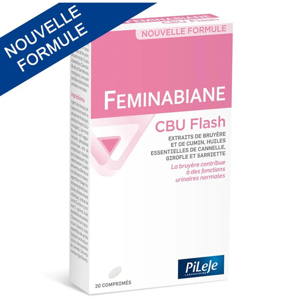 Pileje Feminabiane C.U.Flash 20 Comprimés - Batty Beauty