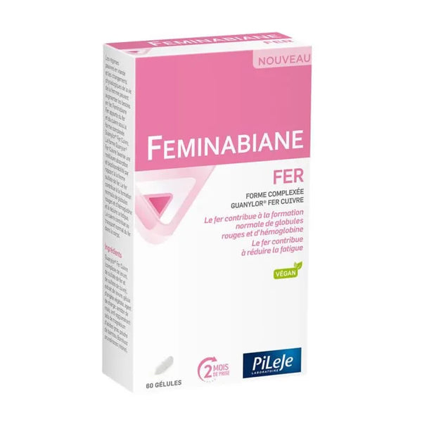 Pileje Feminabiane Fer 60 Capsules - Batty Beauty