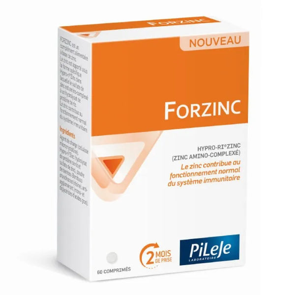 Pileje Forzinc 60 Comprimés - Batty Beauty