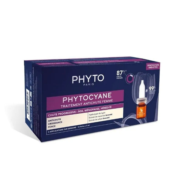 Phyto Paris Phyto Phytocyane Traitement Progressif 12x5ml - Batty Beauty