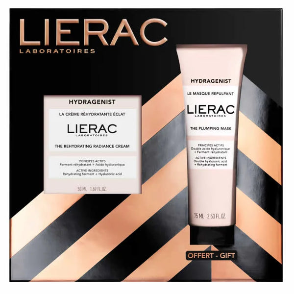 Lierac The Rehydrating Radiance Cream Coffret 2 Produits 50ml - Batty Beauty