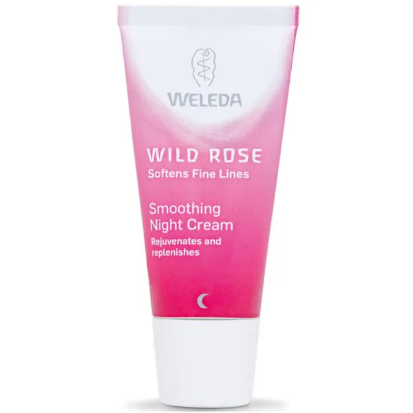 Weleda Crème De Nuit Lissante À La Rose Musquée Bio