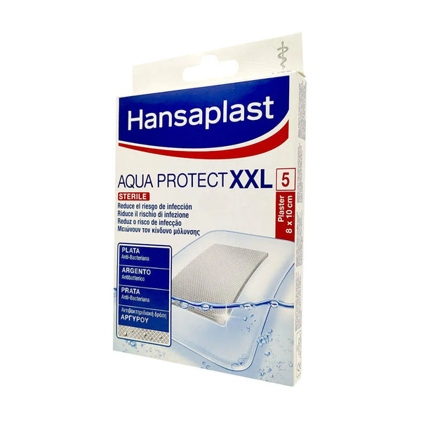 Hansaplast Aqua Protect Med Dressings 8x10 Cm 5 Pcs - Batty Beauty