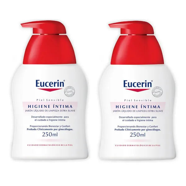 Eucerin Pack Savon Hygiène Intime 2x250ml - Batty Beauty