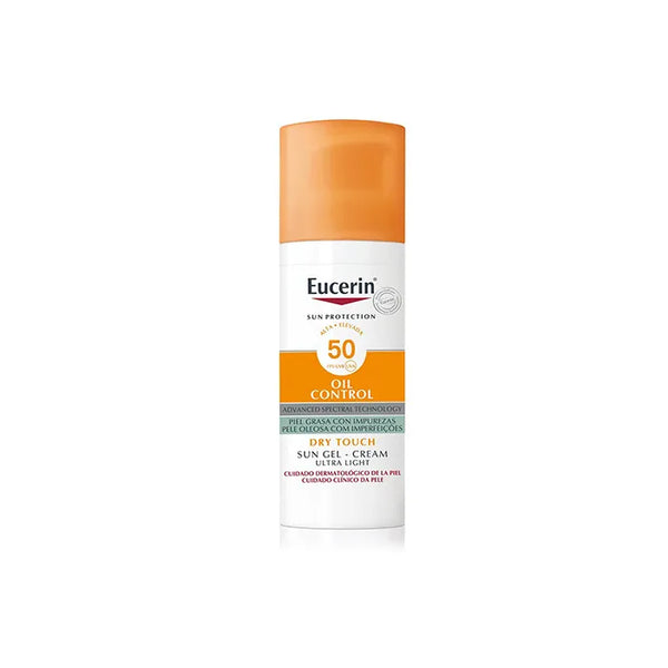 Eucerin Sun Gel Creme Oil Control Dry Touch Fps50 50ml - Batty Beauty