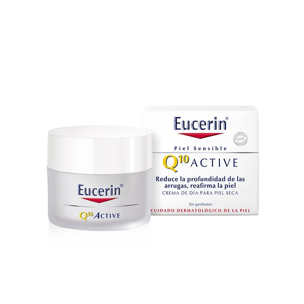 Eucerin Q10 Active Soin Anti Rides Jour Crème 50ml - Batty Beauty