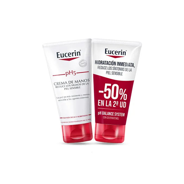Eucerin Ph5 Crème Pour Les Mains 2x75ml - Batty Beauty