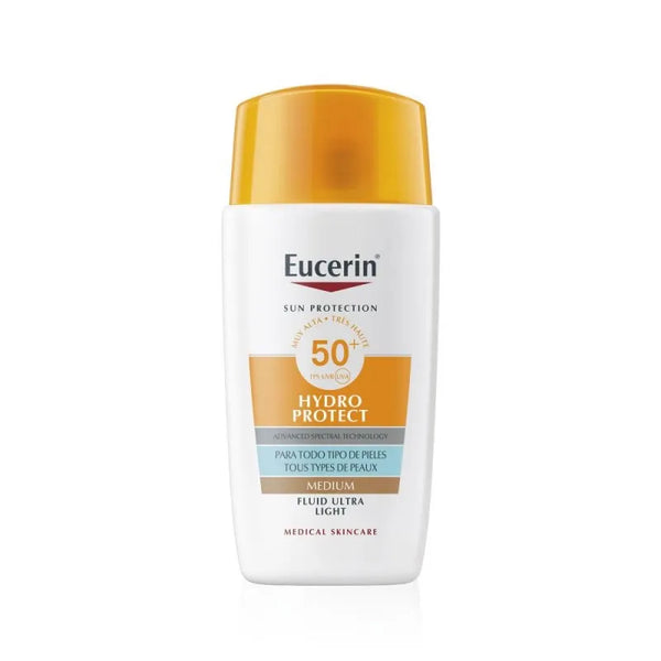 Eucerin Sun Face Hydro Protect Fluid SPF50+ Moyen - Batty Beauty