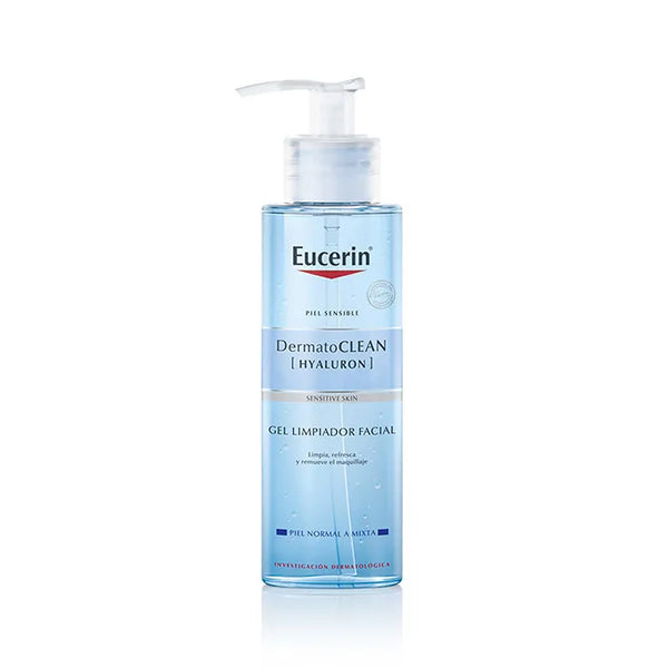 Eucerin Gel Démaquillant Dermatoclean Rafraîchissant 200ml - Batty Beauty