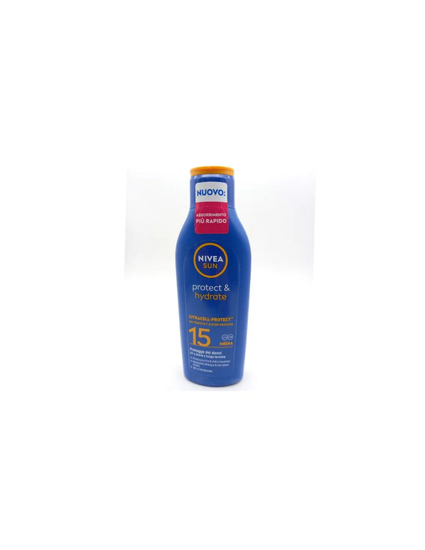 Nivea Sun Protege e Hidrata Leche Solar Spf15 200ml - Batty Beauty
