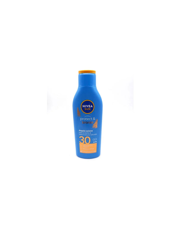 Nivea Sun Protege y Broncea Leche Solar Spf30 200ml - Batty Beauty