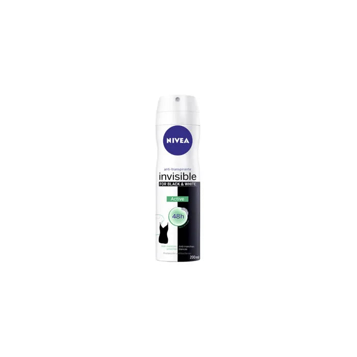 Nivea Atomiseur Black & White Active