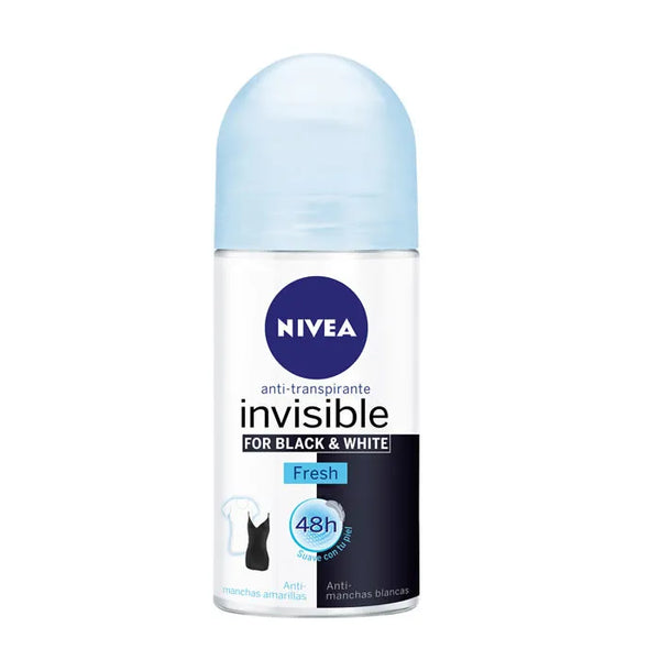 Nivea For Black And White Roll On Fresh 50ml - Batty Beauty
