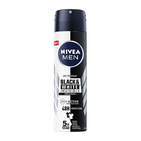 Nivea Men Black y White Desodorante Original 150ml - Batty Beauty