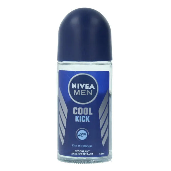 Nivea Men Cool Kick Déodorant Roll On 50ml - Batty Beauty