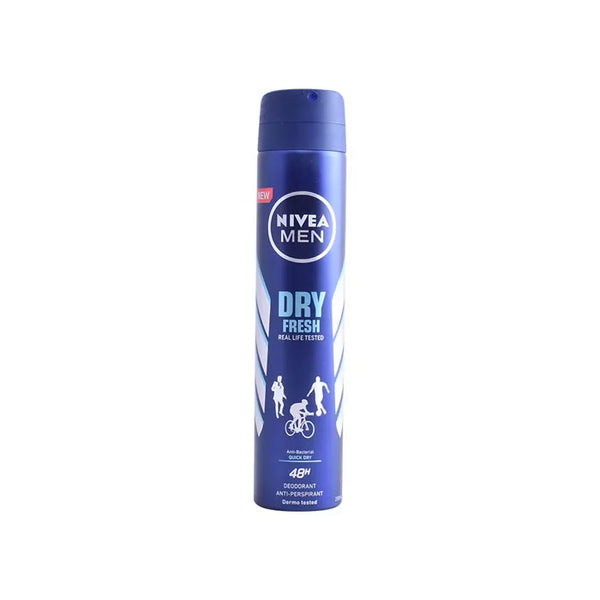 Nivea Men Dry Fresh Déodorant 200ml - Batty Beauty