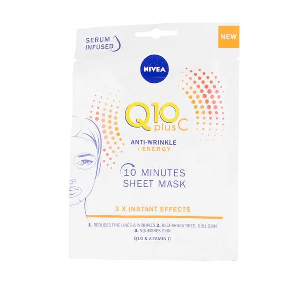 Nivea Q10+Vitamin C Anti Wrinkle Energizing Face Mask - Batty Beauty