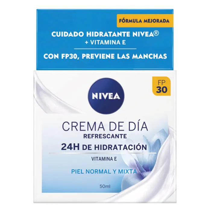 Nivea Cuidado De Día Hidratante Spf30 Piel Normal Y Mixta